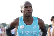 「キティちゃん効果あった」山梨学院大、キピエゴが個人トップで快走！  “ハローキティユニ”で６年連続本戦へ　胸元ロゴに熱視線「かわいい！」【箱根駅伝予選会】