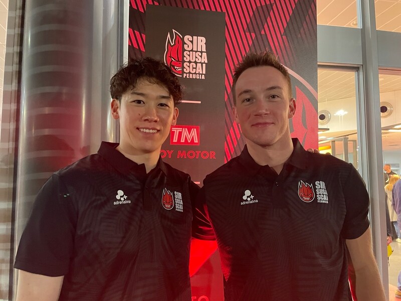 【現地取材】ペルージャ石川祐希の同僚が激白した感動の日本遠征 母国での凱旋試合で感じた背番号14の“違和感”「ユウキはいつもよりシリアスだったかも」