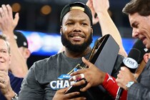 「この瞬間のために戦ってきた」ゲレーロJr.がALCSでMVP！ ファンへの感謝と32年ぶりWS制覇へ決意「あと４つ勝つ」