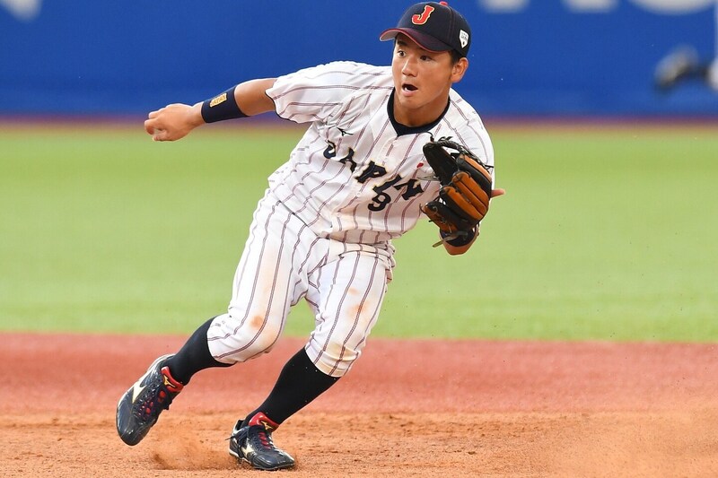 【日本ハムのドラフト３位・大塚瑠晏ってどんな選手？】軽快な遊撃守備は侍ジャパンの井端監督が「世代No.１」と絶賛するほど。ミート力と出塁の高さも持ち味＜SLUGGER＞