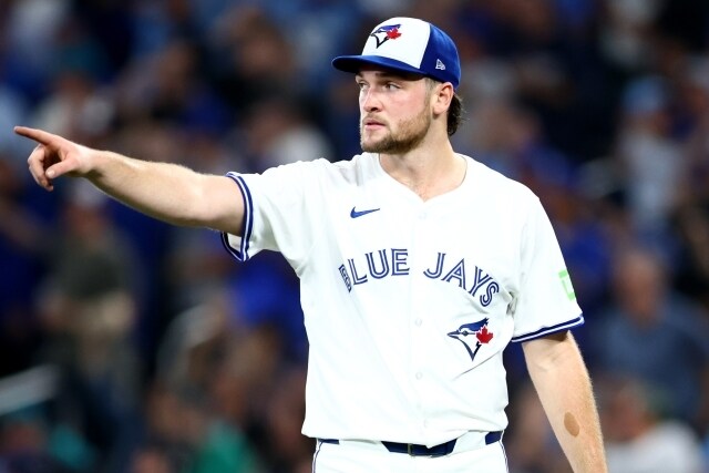 「リリースポイントがメジャートップクラスの高さ」大谷翔平を初対決で奪三振! ブルージェイズ22歳右腕をWS2度制覇の日本人が解説! 決め球スプリットを絶賛