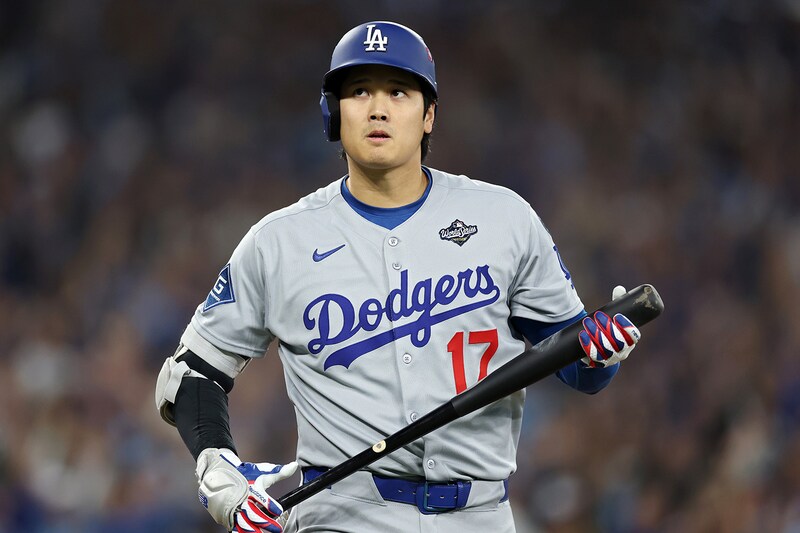 大谷翔平、ワールドシリーズ第２戦・第１打席はレフトフライ。その後ドジャースは先制【ブルージェイズ戦】