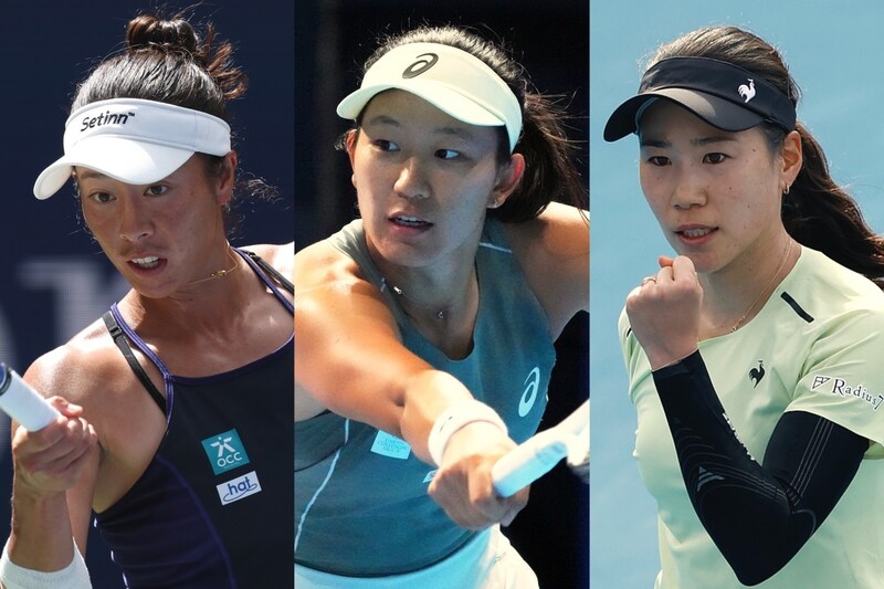 内島萌夏、日比野菜緒、柴原瑛菜ら８名が中国、インドへ【10月27日からの大会・放映・配信予定】＜SMASH＞