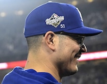 「まじで泣けたわ！」ド軍ブルペン陣が帽子に刻み込んだ“51番”に日米感動！「人間ドラマが完璧すぎる」「あらためて存在の大きさを痛感」