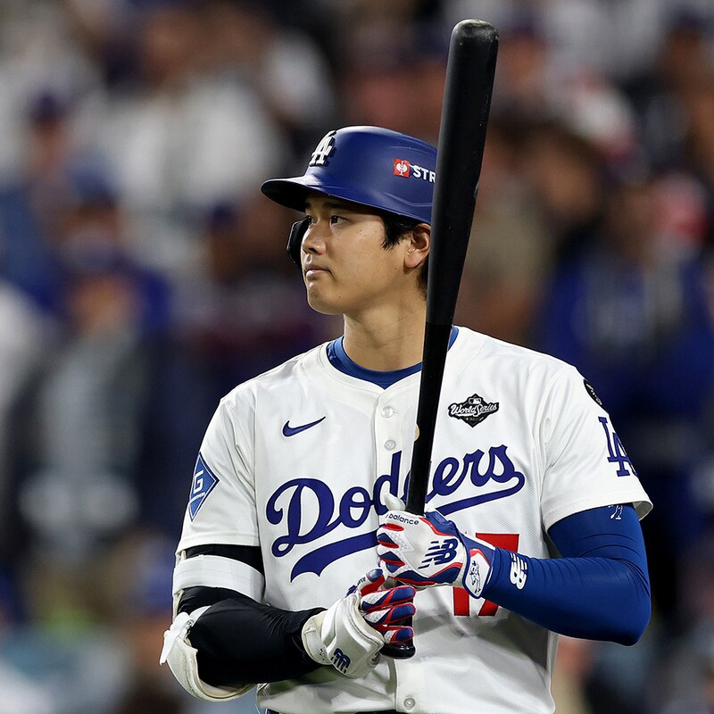 大谷翔平、第２戦からの連続出塁は11でストップ。WS第４戦・第２打席は第１戦・第１打席以来の“空振り三振”【ブルージェイズ戦】