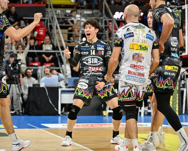 ペルージャが開幕３連勝！ 盤石ストレート勝ちも石川祐希は「今後に向けたチームの課題」を指摘【セリエA】