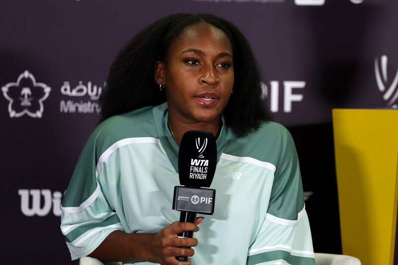 「予測不能な女子テニスの方がエキサイティング」ガウフが男子テニスと女子テニスの“面白さ”の比較に持論＜SMASH＞