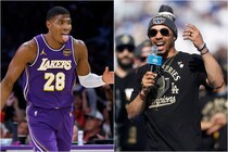 八村塁の会心プレーにドジャース・ベッツも興奮！ドンチッチのミラクルパス→3PはNBAトップ10プレーに選出＜DUNKSHOOT＞