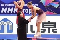 「会場にて...（笑）」フィギュアNHK杯に降臨した大物のSNSが沸騰　豪華ツーショット、人気スケーターと集合続々「すごーい！」「女神が２人」