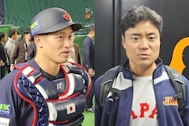 【侍ジャパン】“日韓戦”でWBCルールのピッチクロックが採用！ ピッチコムでサイン出す捕手２名の印象「早すぎても逆に良くない」「僕らがテンパらないことが大事」