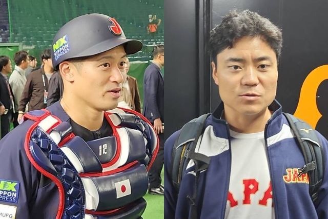 【侍ジャパン】“日韓戦”でWBCルールのピッチクロックが採用！ ピッチコムでサイン出す捕手２名の印象「早すぎても逆に良くない」「僕らがテンパらないことが大事」