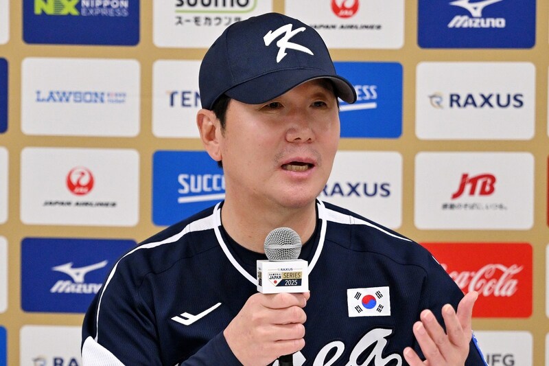 「KBOとはルールが違う」韓国指揮官、疑惑の“ノーバン判定”は「少し残念」　投手陣苦戦の原因はロボット審判の不在？「高めがコールされなかった」