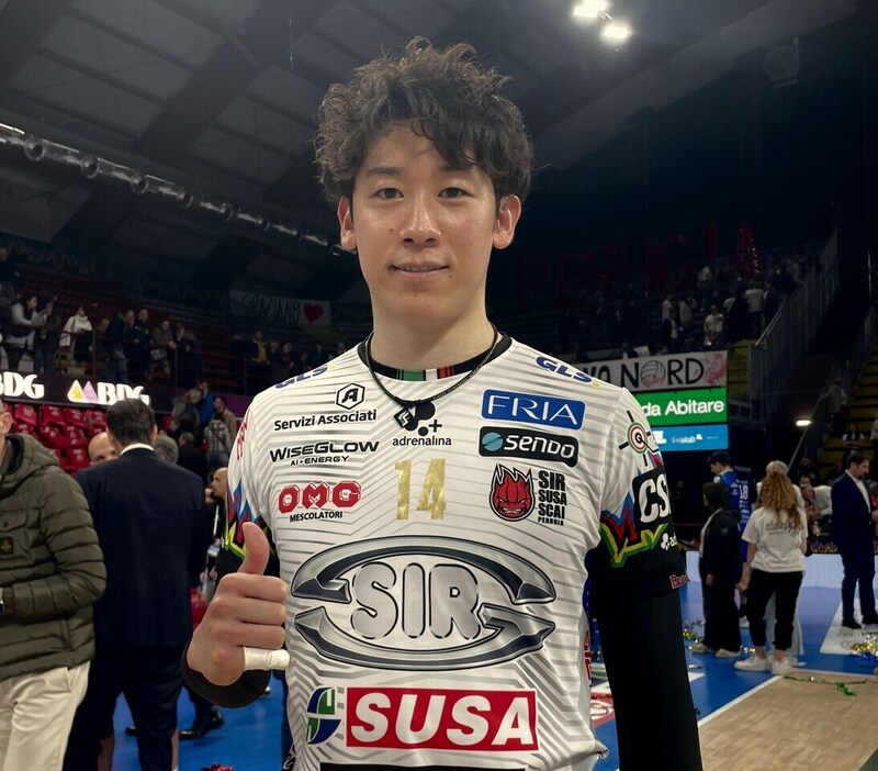 【現地取材】チーム最多16得点の石川祐希を直撃「もったいないミスを…」垣間見せた“一本への拘り“　次戦は因縁の相手「フィジカル勝負以上に…」