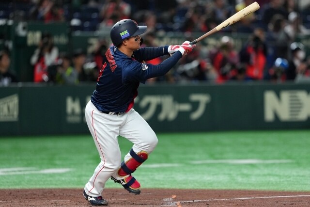 【侍ジャパン】韓国戦で中軸担った森下翔太「持っている100%は出せた」一方、WBCに向けて課題を口に「技術アップの期間にしたい」