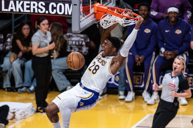 NBA通算350試合に到達した八村塁。レイカーズでの173試合は100位タイ、3P成功率は球団歴代１位に！＜DUNKSHOOT＞