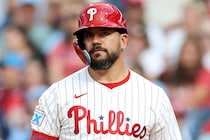 「CY賞右腕の存在も大きな後押しに」本塁打王シュワーバー争奪戦で“意外な球団”が浮上とNY紙報道「本人はフィリーズ残留にも前向きだが...」