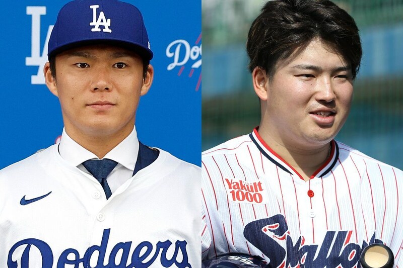 「ど、ドジャースか？？」山本由伸、MLB挑戦の村上宗隆との食事会ショットにネット騒然！「一次面接みたい」「飯食っただけでしょ」