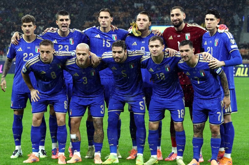 ３大会ぶりW杯へ、欧州予選POイタリア代表の初戦は北アイルランド！ 勝ち上がればウェールズとボスニア・ヘルツェゴビナの勝者と大一番　26年３月開催