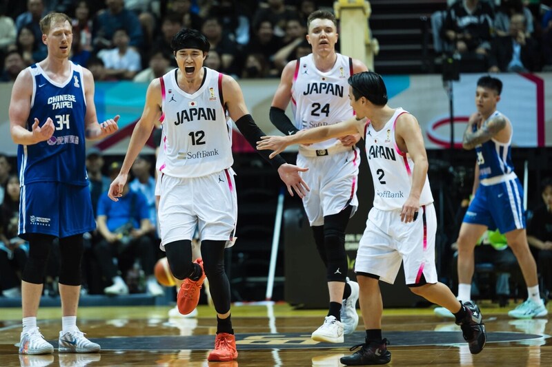 【バスケＷ杯アジア予選】日本が台湾との２連戦を制してグループ首位！来年２～３月に中国、韓国との大一番へ＜DUNKSHOOT＞