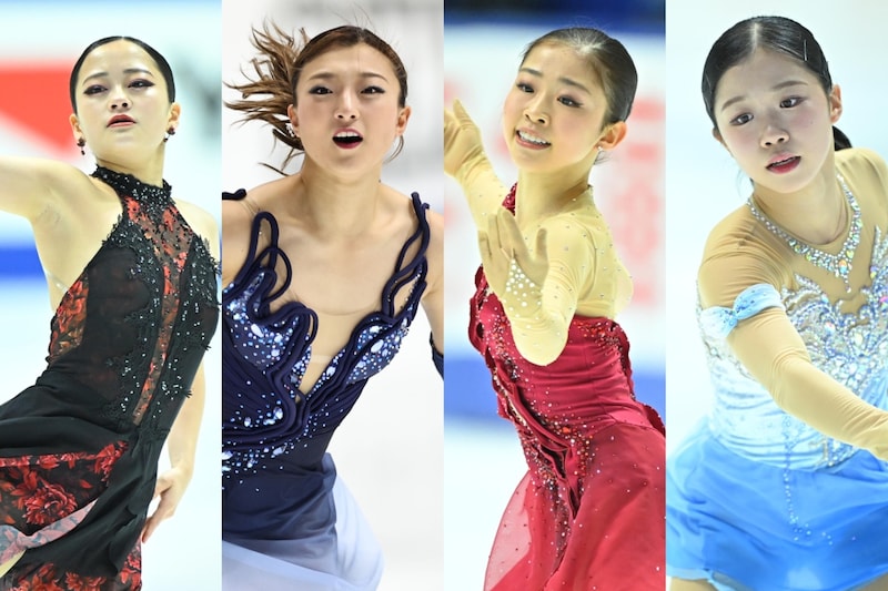 ミラノ五輪代表争い熾烈極める女子フィギュア　GPファイナルに日本勢は４人