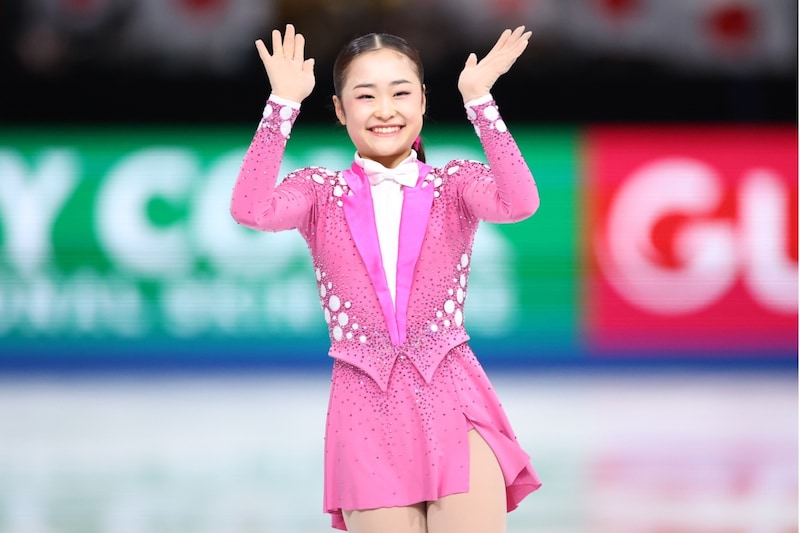 17歳・島田麻央が今季SPシーズンベストで首位発進、ジュニアGPファイナルV4射程圏内! フリーは大技4T&3Aを投入へ