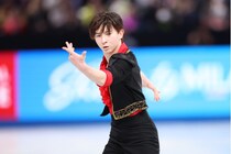 17歳・中田璃士がショート首位発進！ 日本男子フィギュア次世代エースが躍動、演技後は渾身ガッツポーズ【ジュニアGPファイナル】
