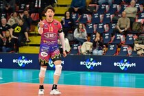 【現地取材】ペルージャ連覇狙う欧州CL白星発進！ ３試合ぶり先発の石川祐希は６得点、気になる左膝の負傷具合は「全然大丈夫」