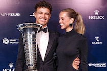 「とても美しくてゴージャスだ」F1トップドライバー３人が美人パートナーと豪華絢爛ツーショット「エレガントだ」「みんなめっちゃ可愛い」