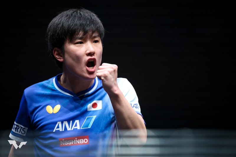 張本智和、4度目の挑戦で悲願の初V!! パリ五輪銀メダリスト撃破し初の年間王者【WTTファイナルズ香港】