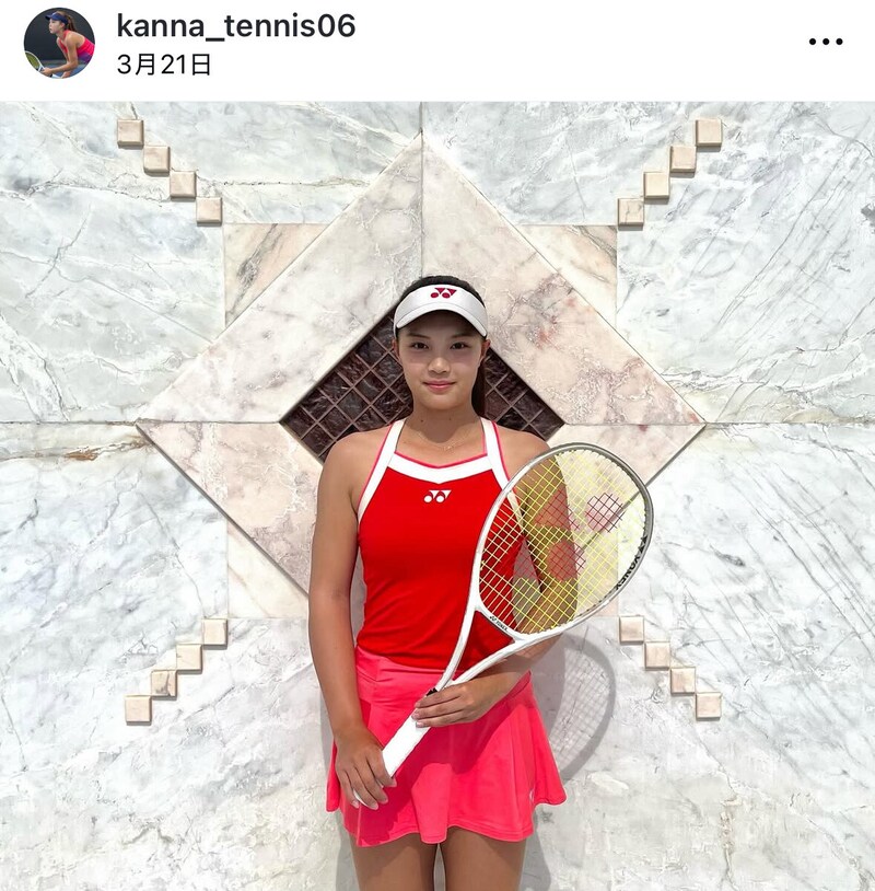 19歳女子テニス選手、“ブレイク中の筋肉芸人”とまさかの対戦に大興奮「相手前衛にいて、楽しくて超幸せでした」