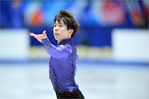 佐藤駿、87.99点で暫定３位　高難度４回転ルッツが３回転に…後半のステップでレベル伸び悩み【全日本フィギュア／男子ショート】