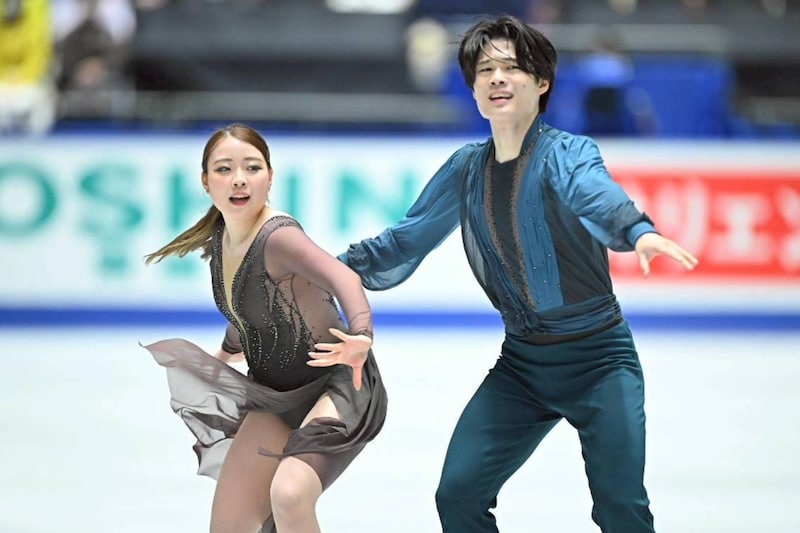 紀平梨花/西山真瑚”りかしん”暫定2位! FD86.97点、合計144.41点の自己ベスト超え【全日本フィギュア/アイスダンスフリーダンス】