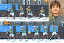 フォアのトップスピンを深く打つコツを住澤大輔が伝授！ 肩を深く入れ、右足の蹴りで身体を回す【プロが明かすテニス上達法】＜SMASH＞