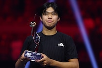今季躍進の20歳ティエンがネクストジェンATPファイナルズ初制覇！ 昨年準Ｖの雪辱を果たし「本当に満足している」＜SMASH＞