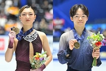 「これは凄いものを見た」フィギュア全日本王者＆女王が突然コラボ！ 「打ち合わせだけで練習なし」夢の“共演”にスケオタ大興奮「一緒に踊ってるー!!」