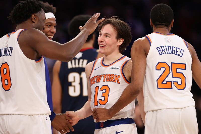 「僕らは戦い続けた」ニックスが最大17点差を挽回してキャブズを撃破！指揮官は「今シーズンで最高の勝利」と選手たちを称賛＜DUNKSHOOT＞