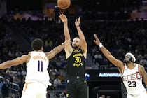 「今はカリーの時代だと思う」ガーネットがウォリアーズ王朝の立役者を絶賛「彼がこの時代のGOATだ」＜DUNKSHOOT＞