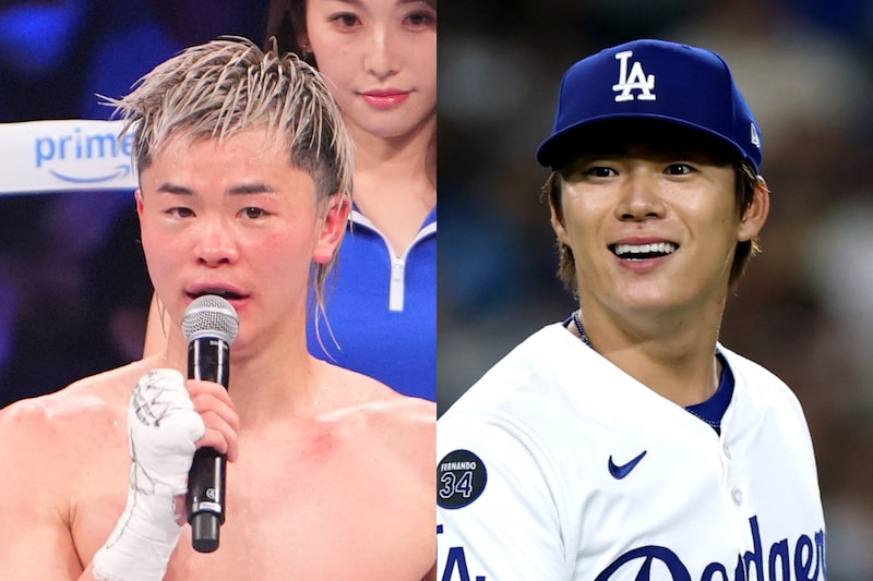 「身体強化に取り組みました」那須川天心、ドジャース山本由伸らプロ野球選手と合同トレ！「敗戦を糧に、再起へ向けた歩みを進めています」