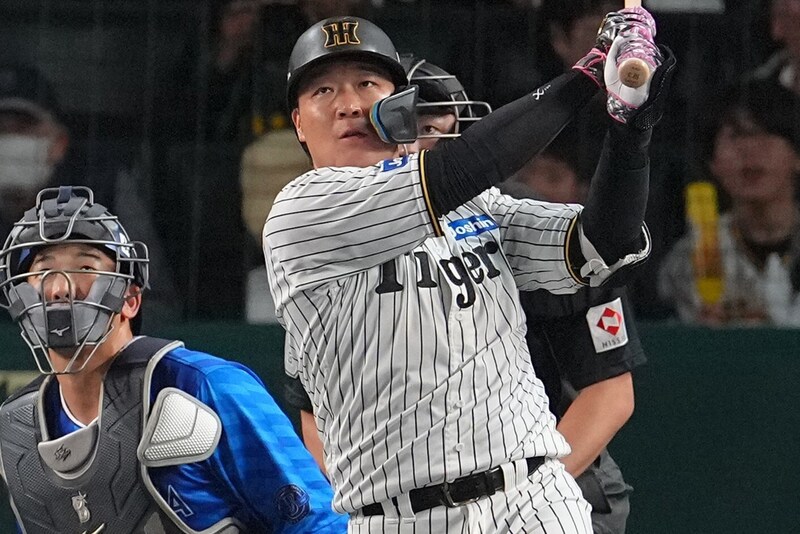 阪神のリーグ優勝を支えた大山の“選球眼”と“勝負強さ”。ＦＡ移籍の桑原が残した「100％」の記録とは【リーグ１位の男たち：セ・リーグ野手編】＜SLUGGER＞