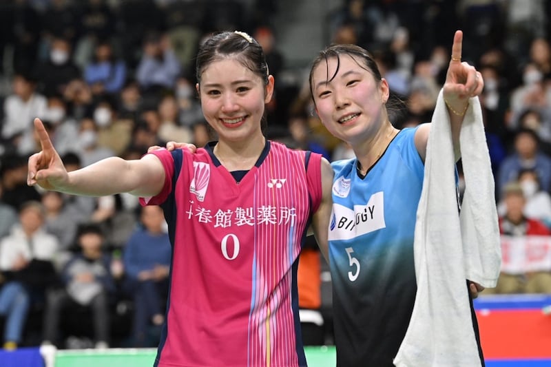 志田千陽/五十嵐有紗“シダガシ”涙の全日本初優勝! 来年の日本代表内定、28年ロス五輪メダルへ弾みつける結成4か月の快挙【全日本総合バドミントン】