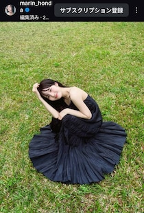 「破壊力抜群の可愛さ」本田真凜、2025年の「キラキラ部分」を凝縮！　ルセラ、推しの子、姉妹ショット...全19枚の“眼福”投稿に脚光