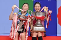 「これ好きだな～」志田千陽が投稿した全日本初V感謝の“５枚”　再春館３人娘に感激「シダマツまた見れて嬉しい」