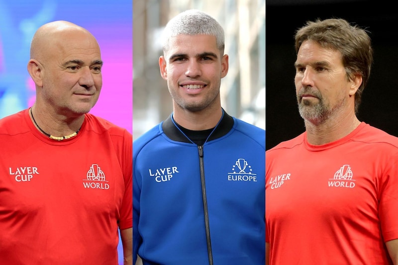 「アルカラスは“ビッグ3”融合した選手のようだ」とテニス界の重鎮アガシとラフターが若き王者を称賛<SMASH>