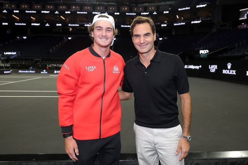 「ついに会えたね」フェデラーの言葉に大感激!ブラジルの新星フォンセカに訪れた夢の瞬間<SMASH>