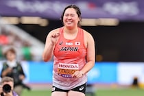 大会連覇を狙う世界女王・北口榛花が女子やり投げ予選１投目で60m 31。１巡目を終えて予選４位、トップの記録は65m54【世界陸上】