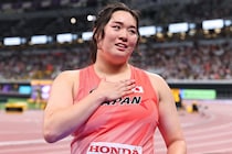 「これ以上超えないでほしいな」北口榛花が競技後に涙を見せながら明かした心境「１投目60飛んだところは少しほっとしたんですけど」【世界陸上／女子やり投げ】