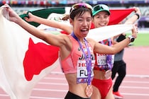 「最高、感動、銅メダル」「ノーマークだったけど、起きてTVつけたらビックリしたよ」女子20km競歩・藤井菜々子の“涙の快挙”にネット上は拍手喝采「こういうのが見たかった!」【世界陸上】