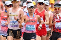 山西利和、競歩20km３度目の金メダルならず　痛恨の警告３枚でトップ陥落…日本人最上位は吉川絢斗の７位【世界陸上】