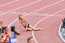田中希実、女子5000m15分07秒34の12位　超スローペース→ラスト１周で一時７番手も突き放される【世界陸上】