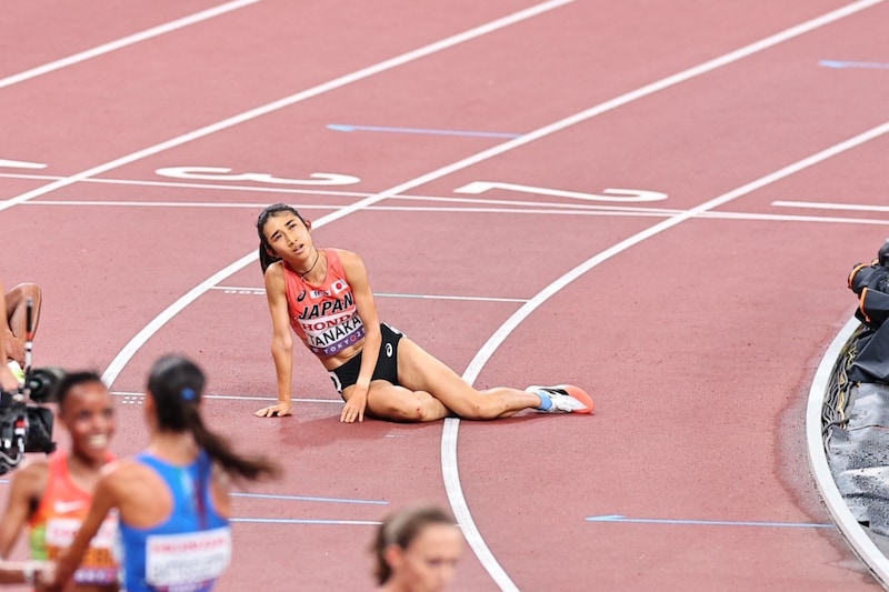 田中希実、女子5000m15分07秒34の12位　超スローペース→ラスト１周で一時７番手も突き放される【世界陸上】